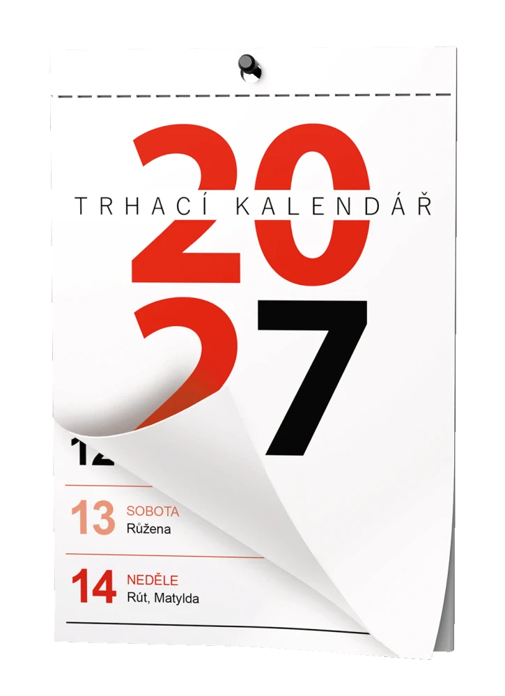 Trhací kalendář A6
