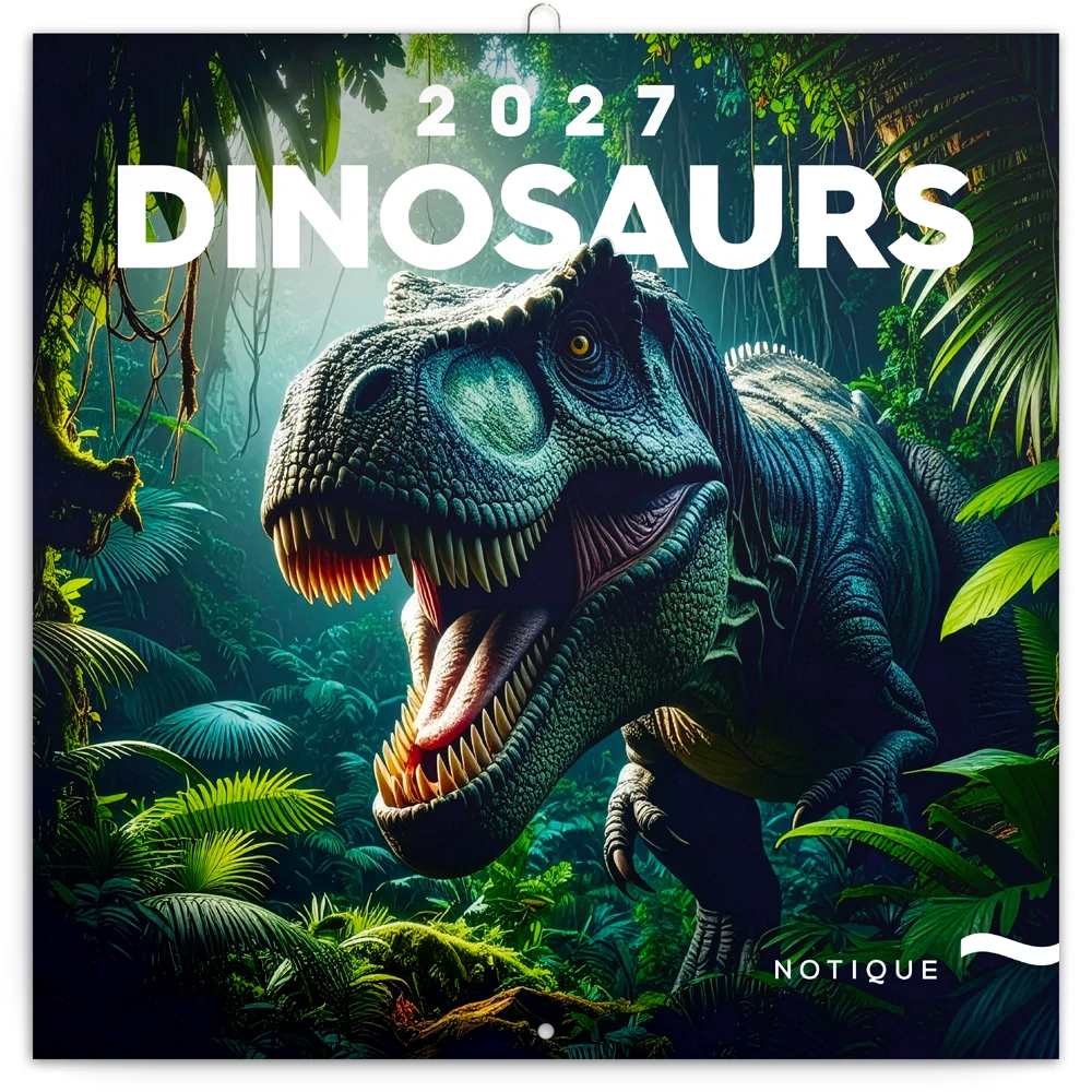 Kalendář nástěnný Dinosauři PGP-36306