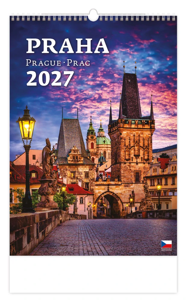 Kalendář nástěnný Praha N103