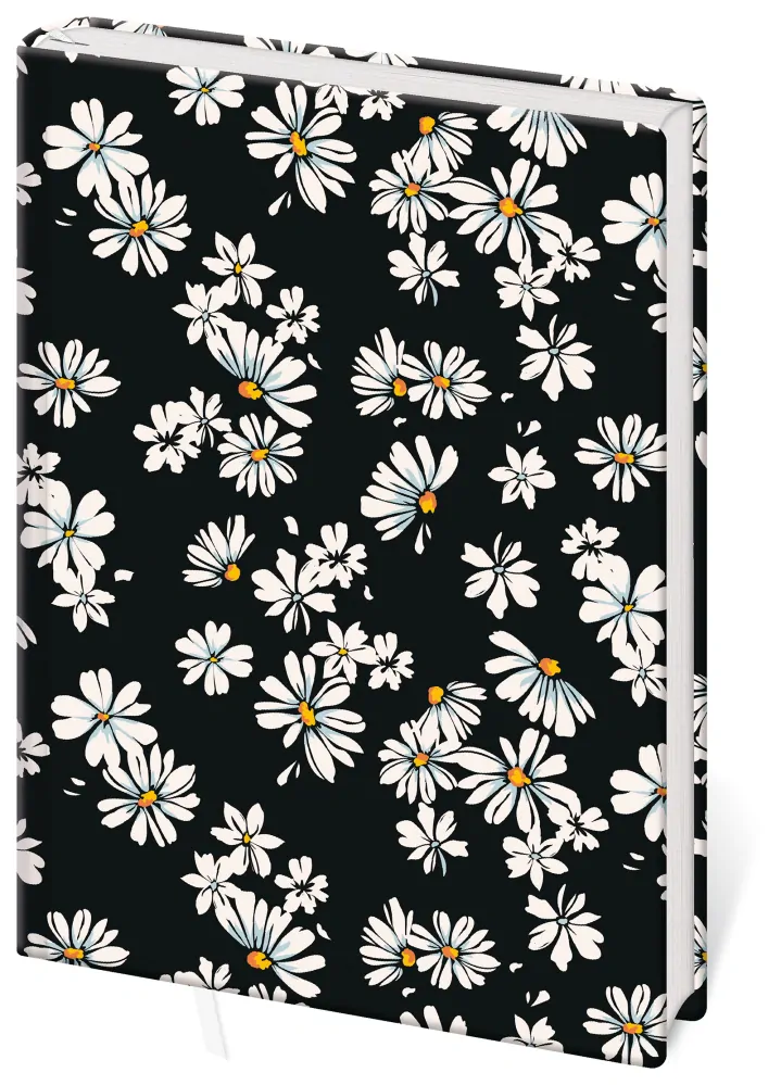 Notes tečkovaný Daisies