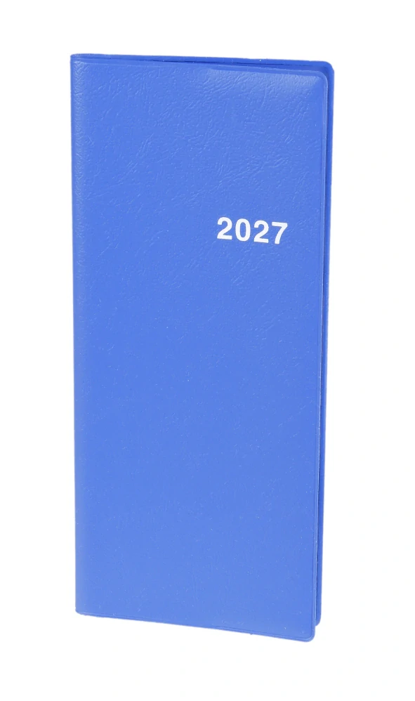 Plánovací záznamník 718 měsíční PVC světle modré