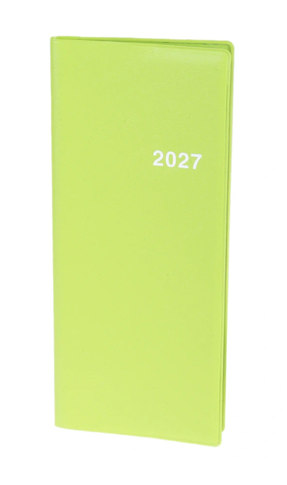 Plánovací záznamník 718 měsíční PVC světle zelené