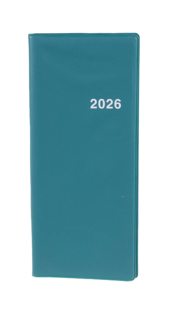 Plánovací záznamník 718 měsíční PVC tmavě zelené