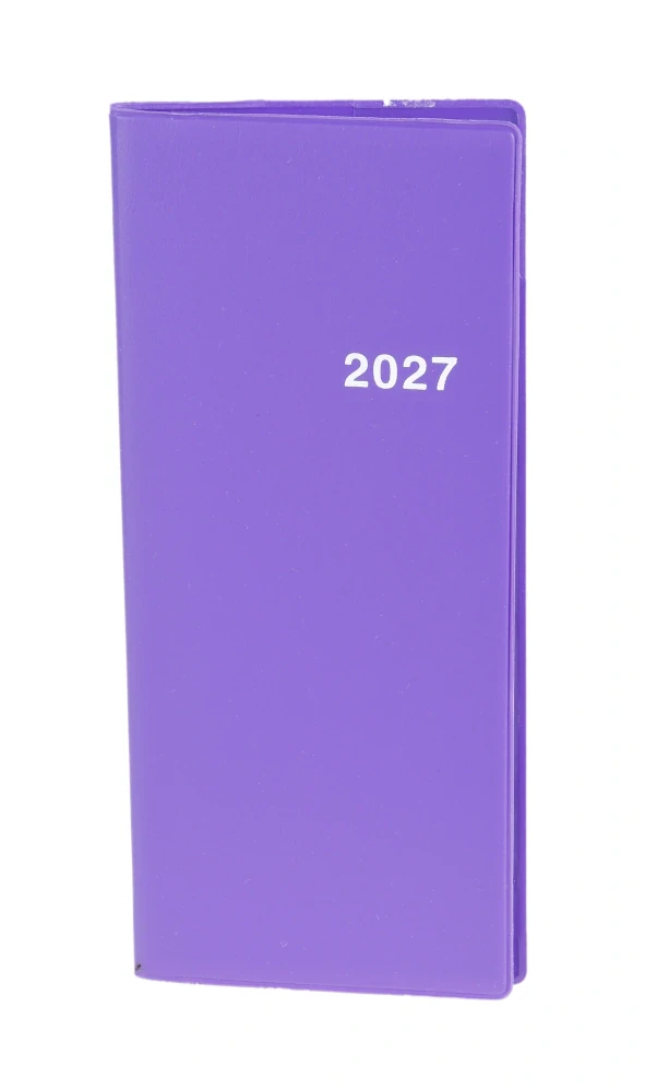 Plánovací záznamník 718 měsíční PVC fialové