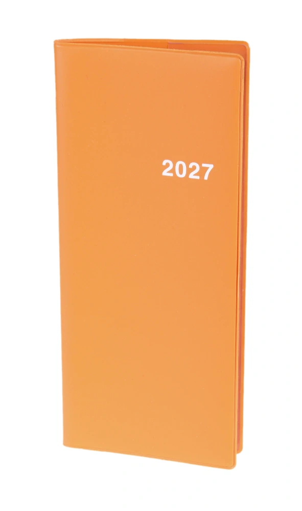 Plánovací záznamník 718 měsíční PVC oranžové