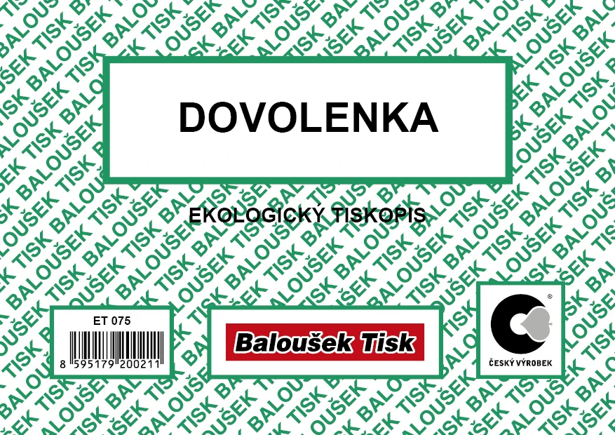 Dovolenka ET075