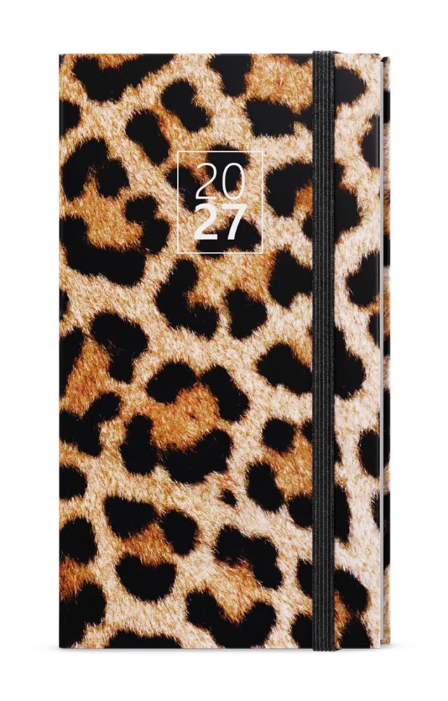 Diář týdenní kapesní Lamino - Leopard - blok Jakub