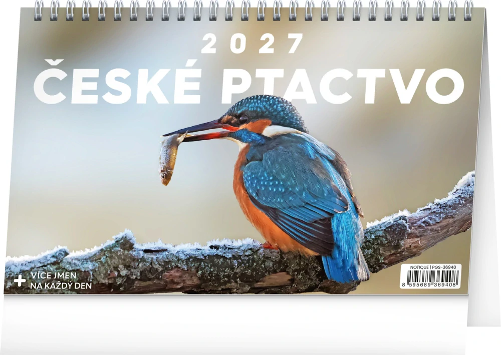 Kalendář stolní České ptactvo PGS-36940