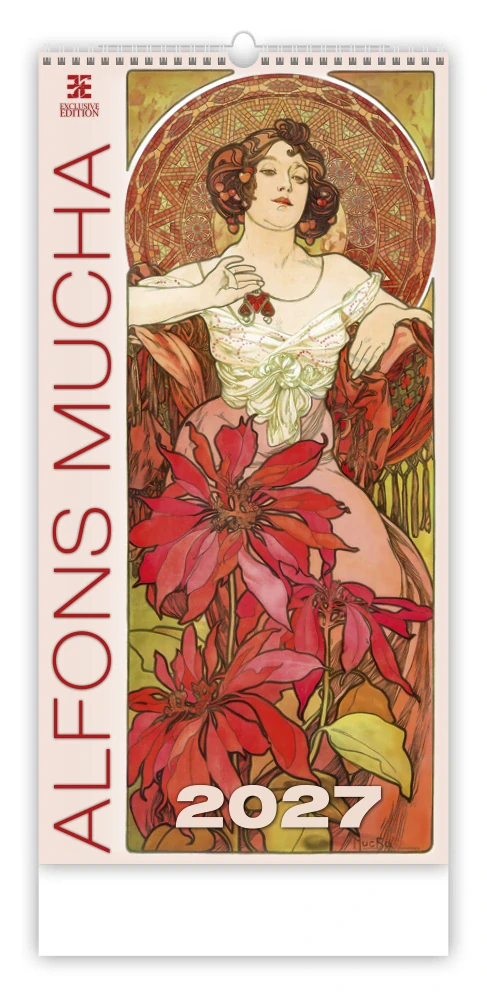 Kalendář nástěnný Alfons Mucha N251