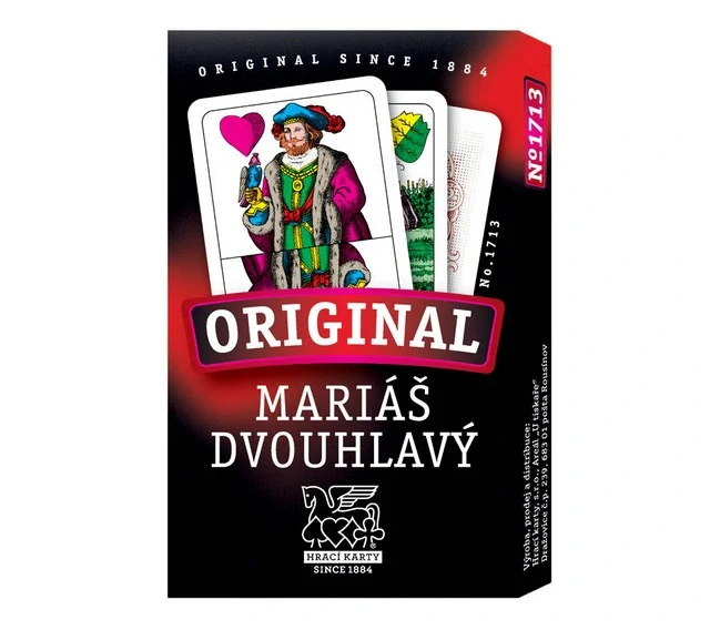 Mariáš dvouhlavý - Krajka - papírová krabička