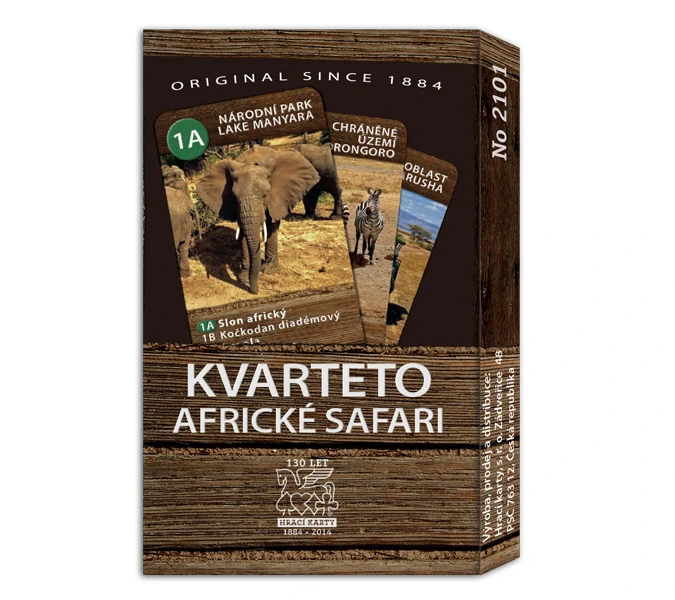 Kvarteto - Afrika - papírová krabička