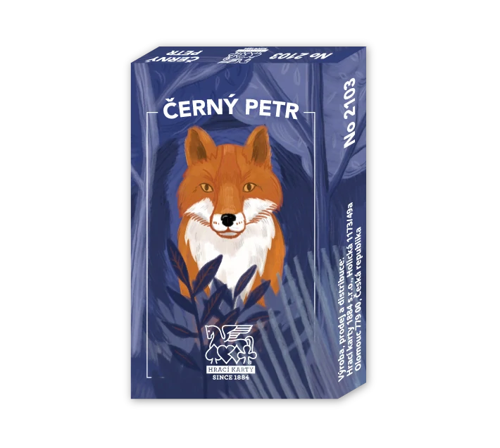 Černý Petr - Zvířátka - papírová krabička