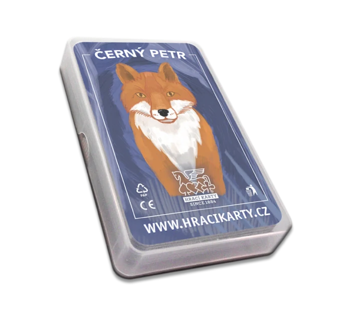 Černý Petr - Zvířátka - plastová krabička
