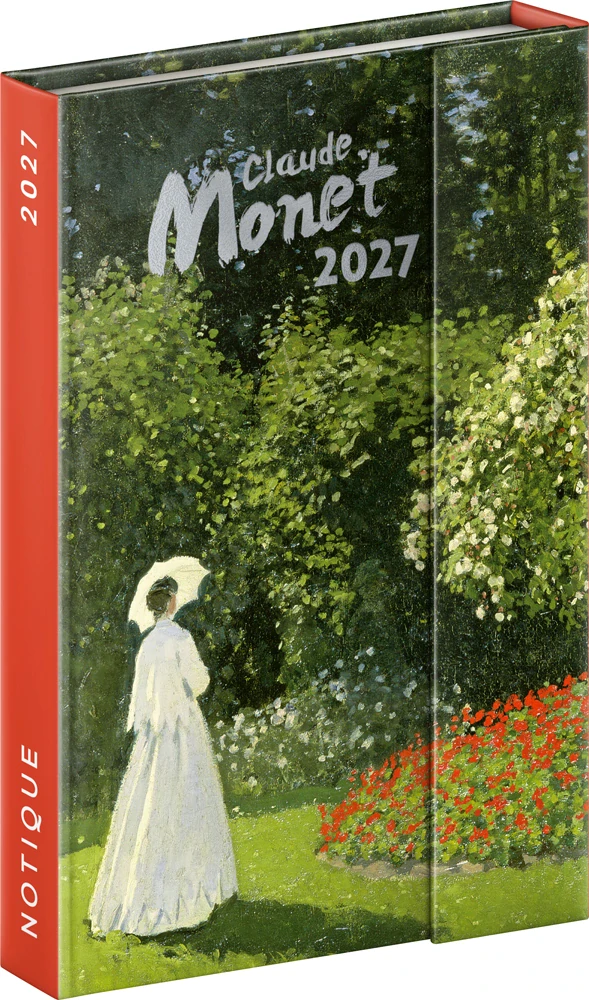 Diář týdenní magnetický B6 - Claude Monet