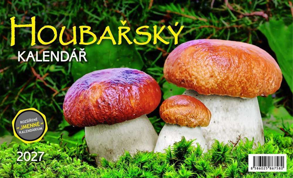 Kalendář stolní Houbařský