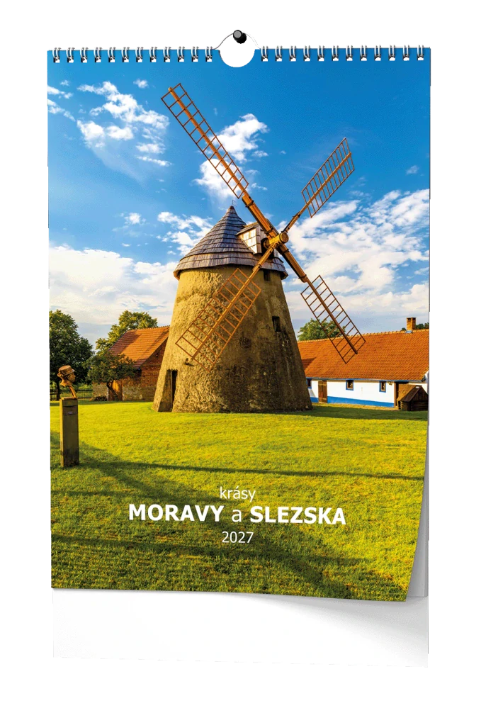 Kalendář nástěnný Krásy Moravy a Slezska BNF7