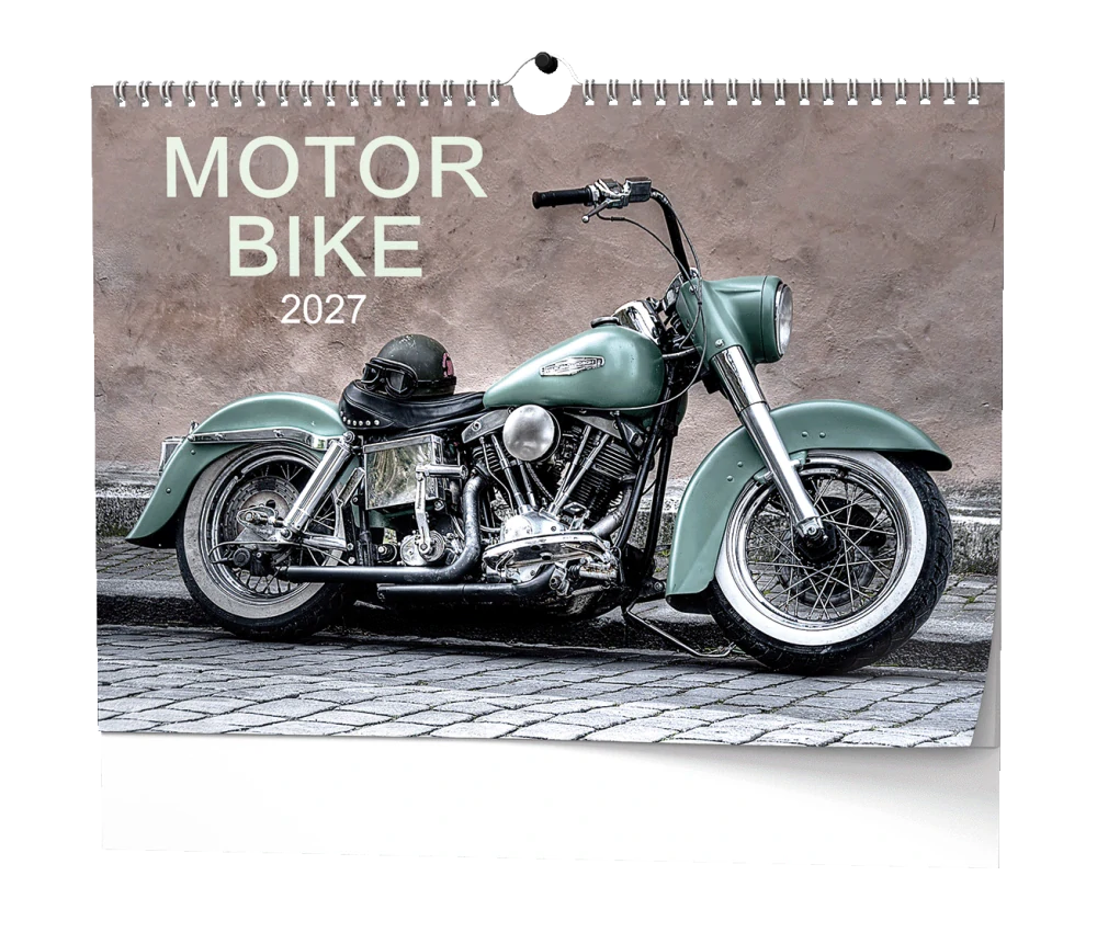 Kalendář nástěnný Motorbike BNE1