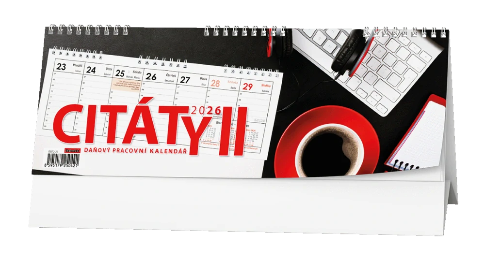 Kalendář stolní Citáty II BSB2/2026