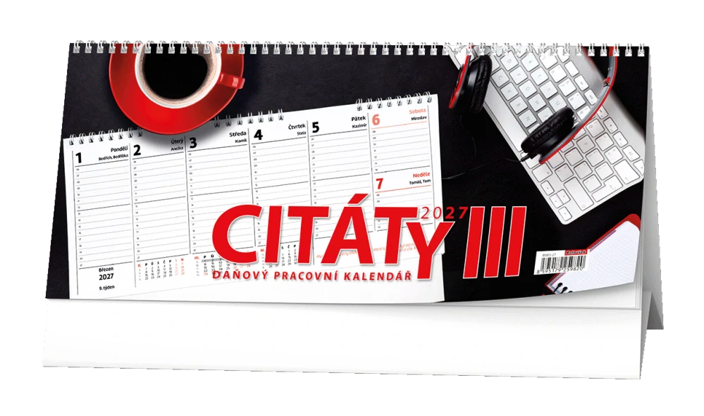 Kalendář stolní Citáty III BSB3
