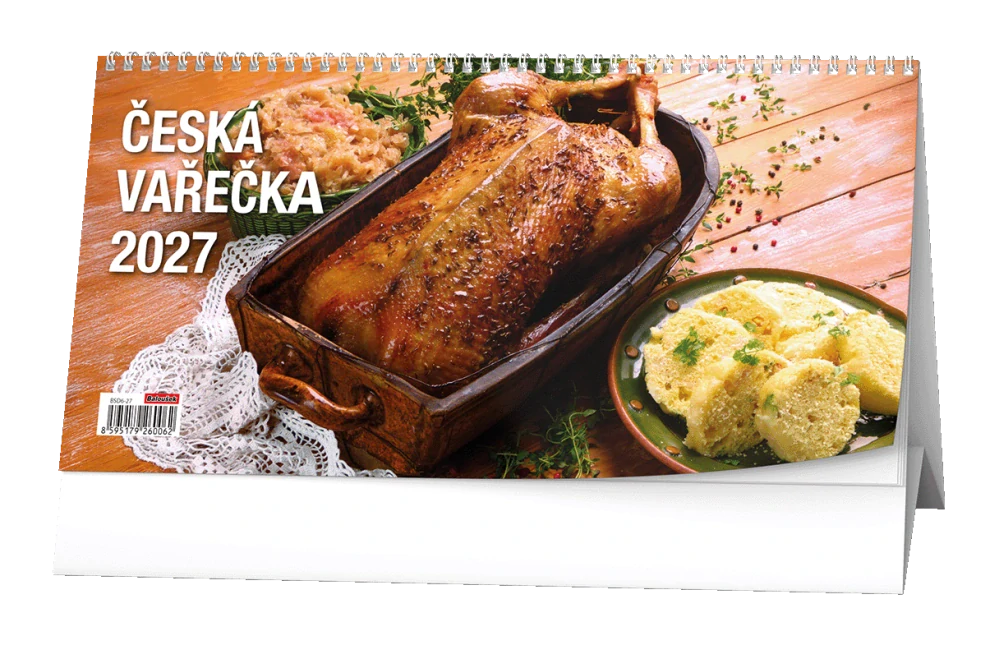Kalendář stolní Česká vařečka BSD6