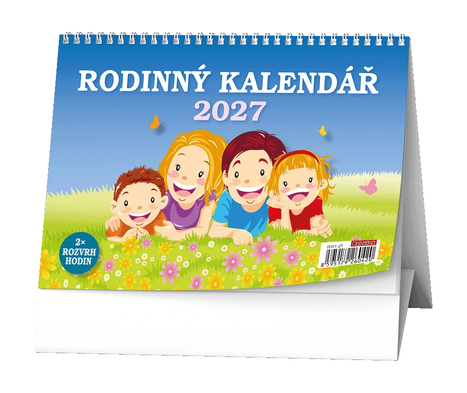 Kalendář stolní Rodinný kalendář BSI1