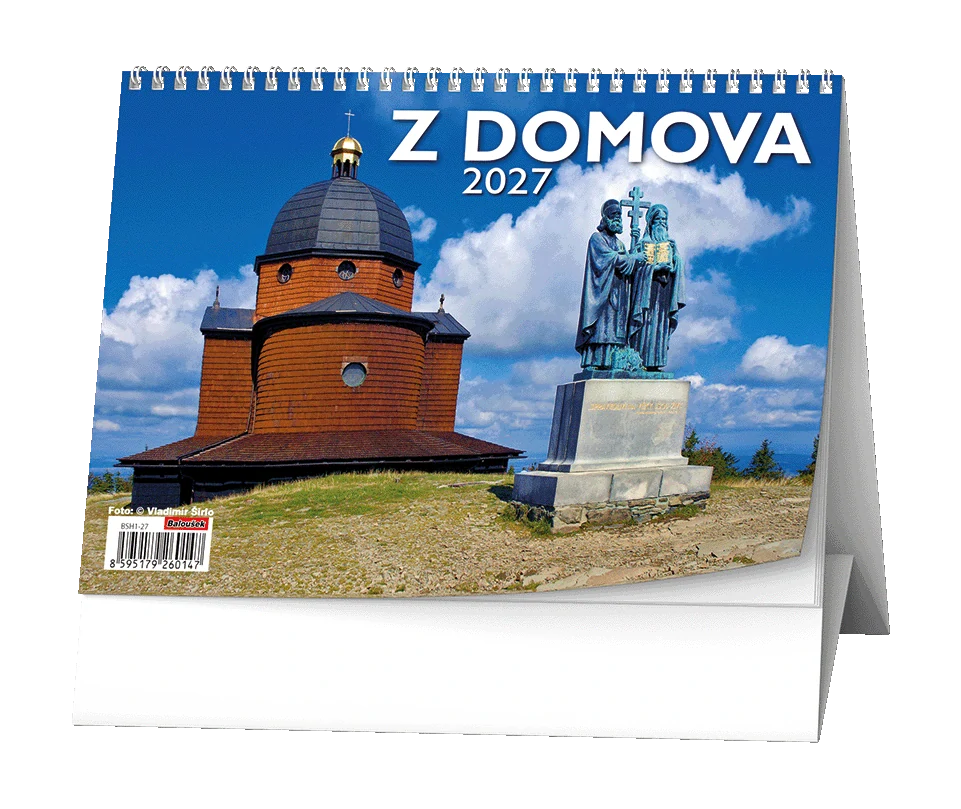 Kalendář stolní Z domova BSH1
