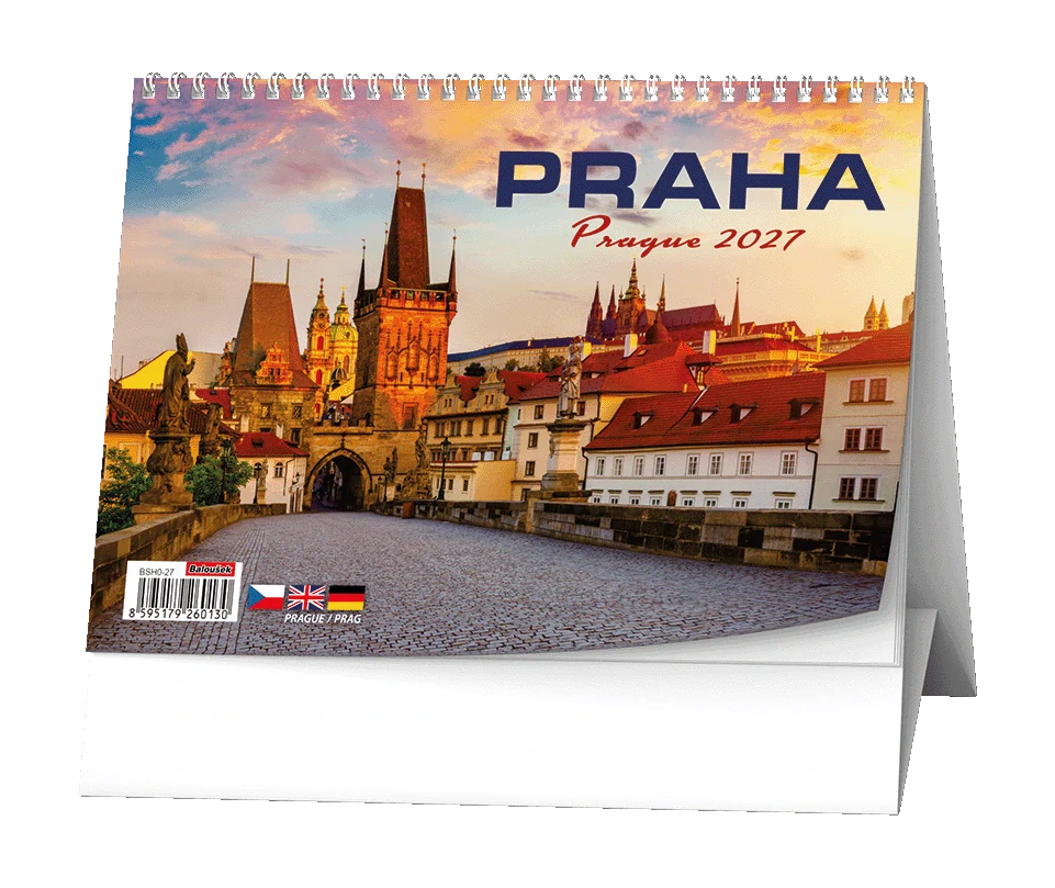 Kalendář stolní Praha BSH0