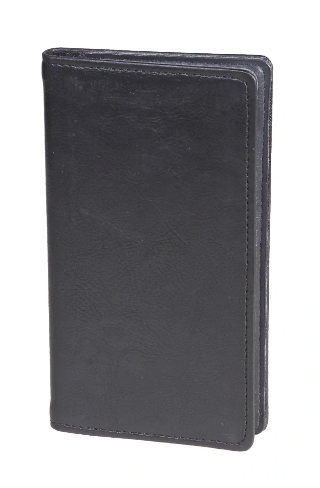 Diář týdenní kapesní A6 Pocket - koženka s klopami a kapsami