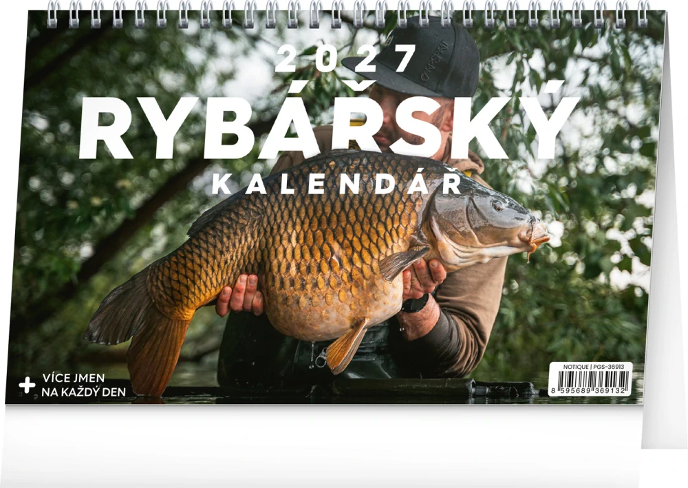 Kalendář stolní Rybářský PGS-36913