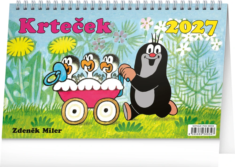 Kalendář stolní Krteček PGS-36934