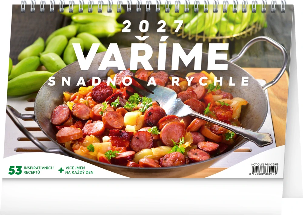 Kalendář stolní Vaříme snadno a rychle PGS-36919