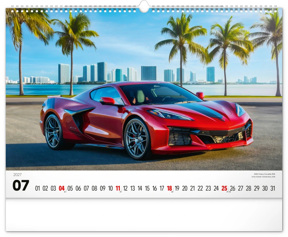 Kalendář nástěnný Sports Cars PGN-36369