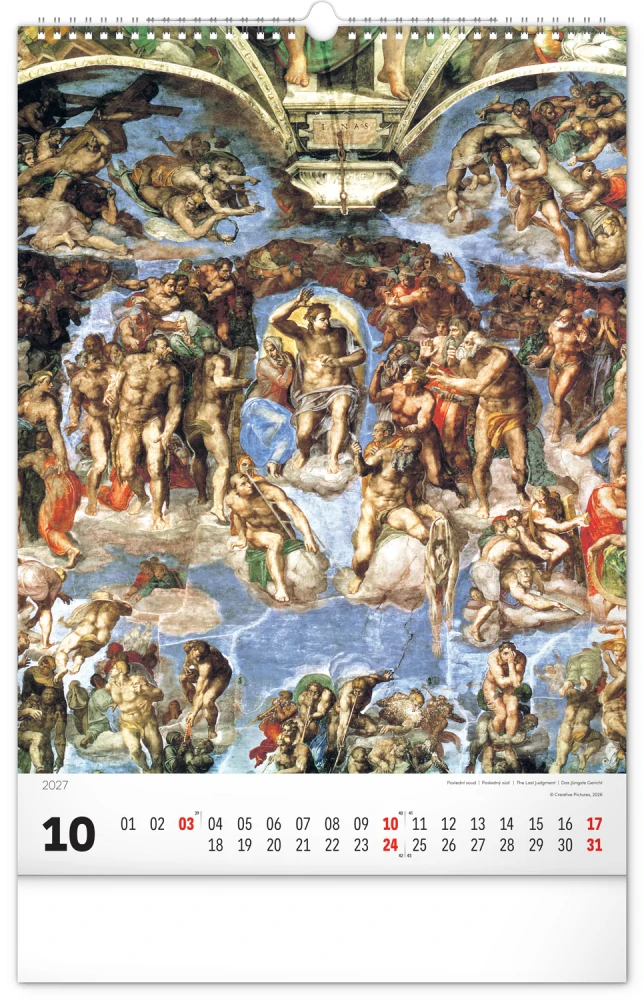 Kalendář nástěnný Renaissance PGN-37000