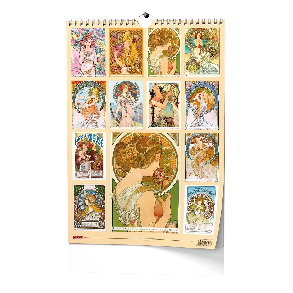 Kalendář nástěnný Alfons Mucha BNV13