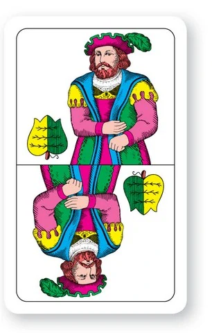 Mariáš dvouhlavý - Krajka - papírová krabička