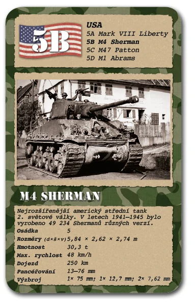 Kvarteto - Military Tanky - papírová krabička