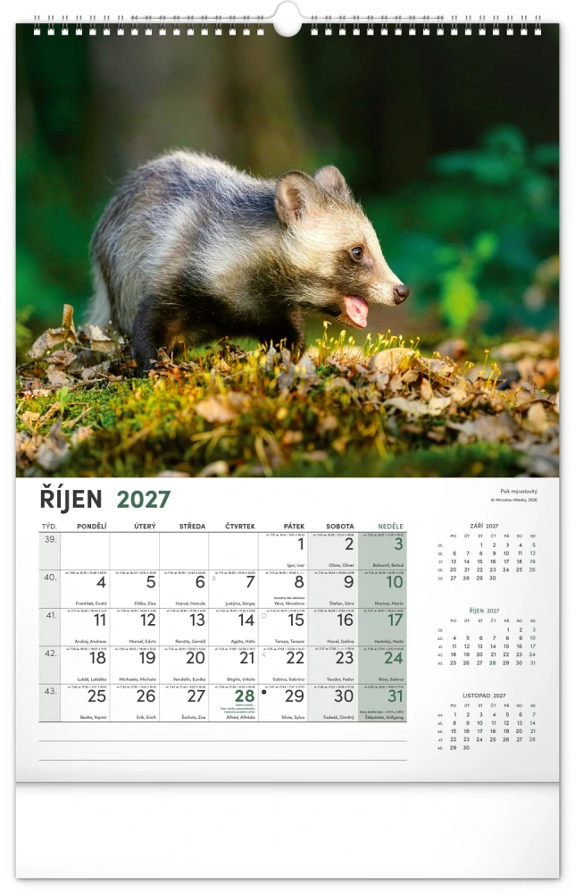 Kalendář nástěnný Myslivecký PGN-36860