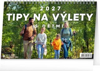 Kalendář stolní Tipy na výlety s dětmi PGS-36937
