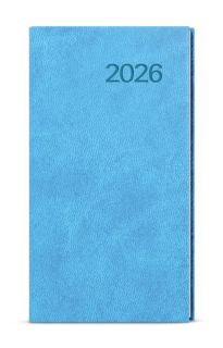 Diář týdenní kapesní Vivella světle modrá - blok Jakub / 2026