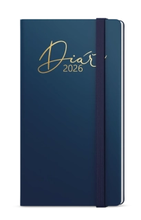 Diář týdenní kapesní Luxi modrá - blok Jakub / 2026