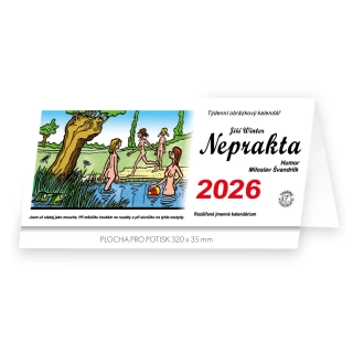 Kalendář stolní Neprakta / 2026