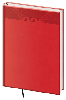 Diář týdenní A5 Print Classic červený