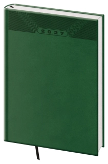 Diář týdenní A5 Print Classic zelený
