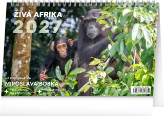 Kalendář stolní Živá Afrika PGS-36988