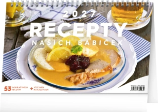 Kalendář stolní Recepty našich babiček PGS-36943