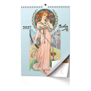 Kalendář nástěnný Alfons Mucha BNF13