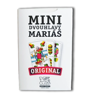 Mariáš dvouhlavý mini - papírová krabička