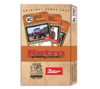 Kvarteto - Retro Zetor - papírová krabička