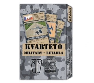 Kvarteto - Military Letadla - papírová krabička