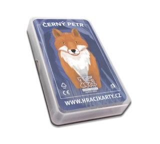 Černý Petr - Zvířátka - plastová krabička